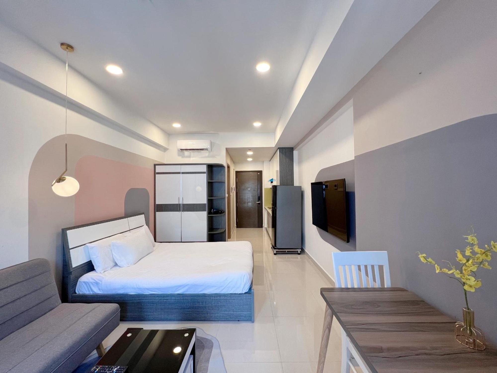 Yu Stay Lux And Cozy 2Bedrs In Soho Residence Near Bui Vien Walking Street 胡志明市 外观 照片