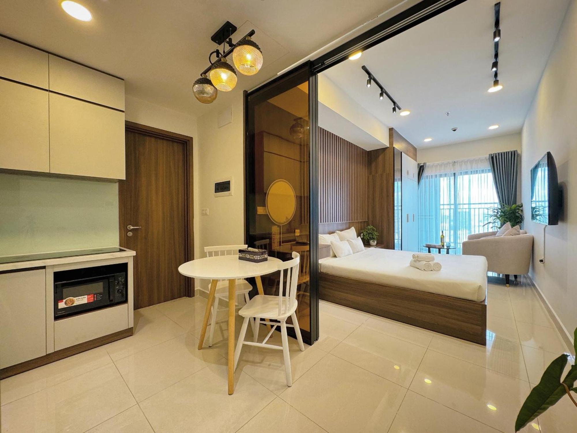 Yu Stay Lux And Cozy 2Bedrs In Soho Residence Near Bui Vien Walking Street 胡志明市 外观 照片